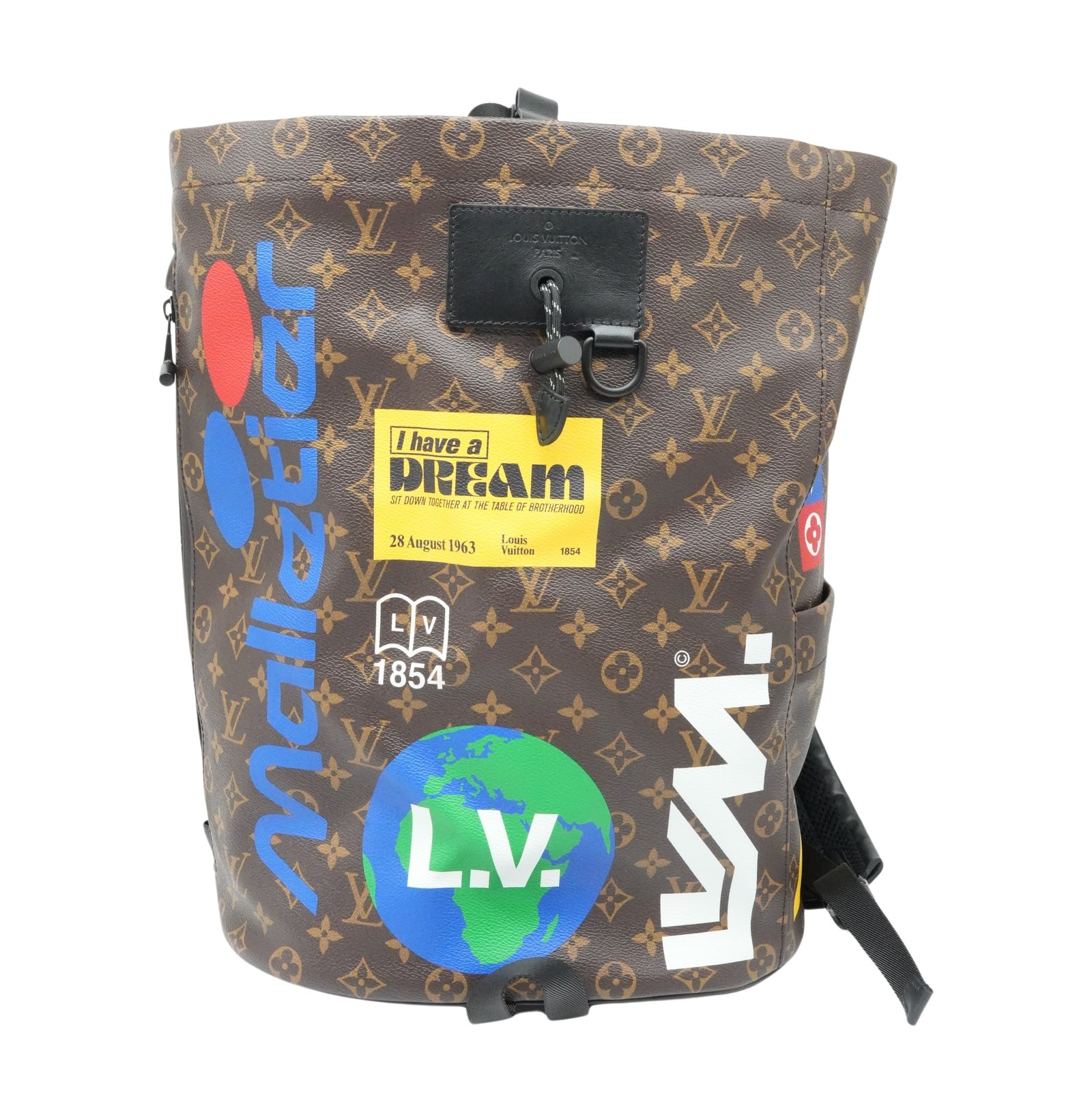 Louis Vuitton Monogram Chalk Backpack Marron M44480