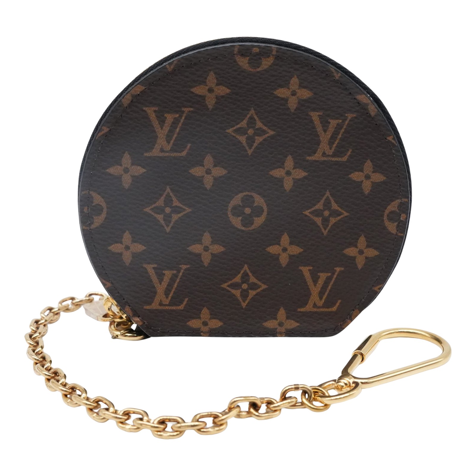 Louis Vuitton Monogram Microboite Chapeau Coin Case M83575