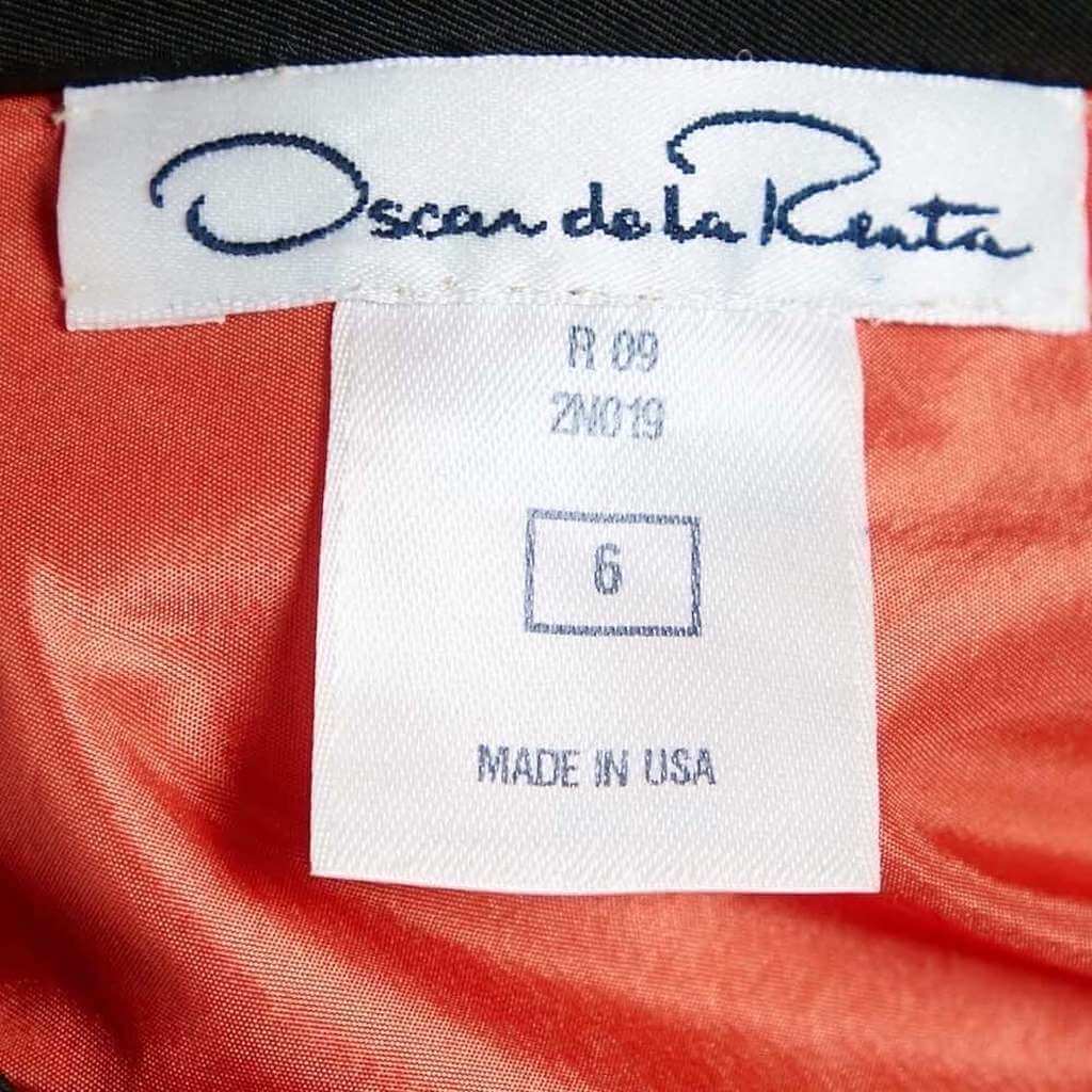 Oscar de la Renta One Shoulder Gown - 4