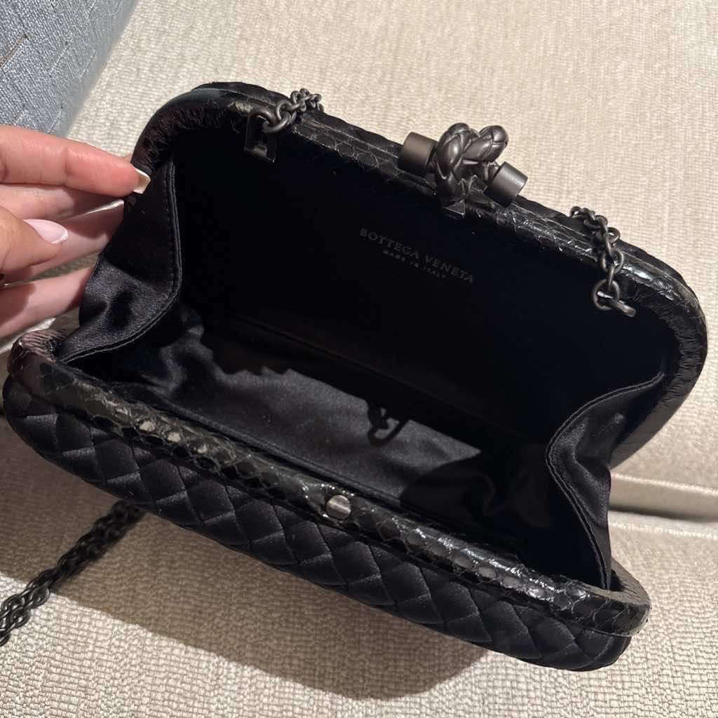 Bottega Veneta Chain Knot Clutch - 4