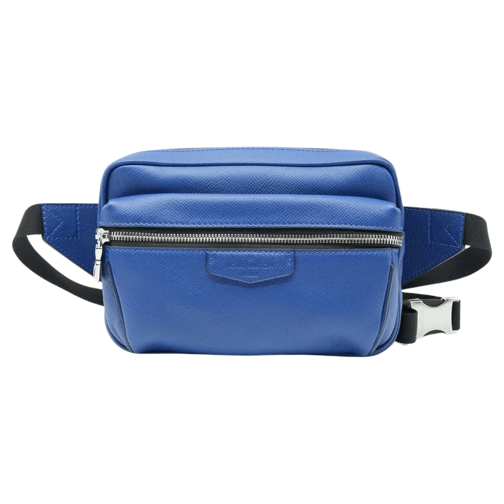 Louis Vuitton Blue Taiga Outdoor Bumbag M30245