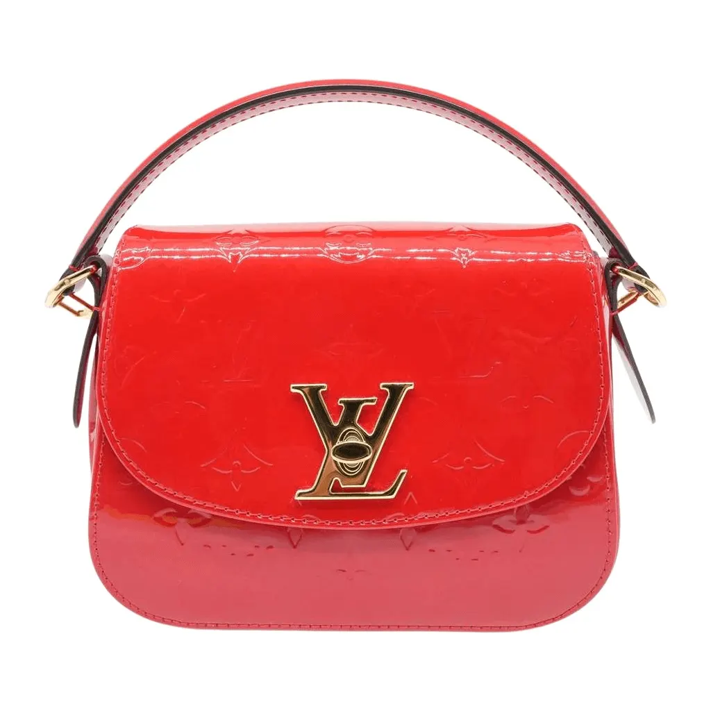 Louis Vuitton Pasadena Red M90944 Red Leather Good - Front View
