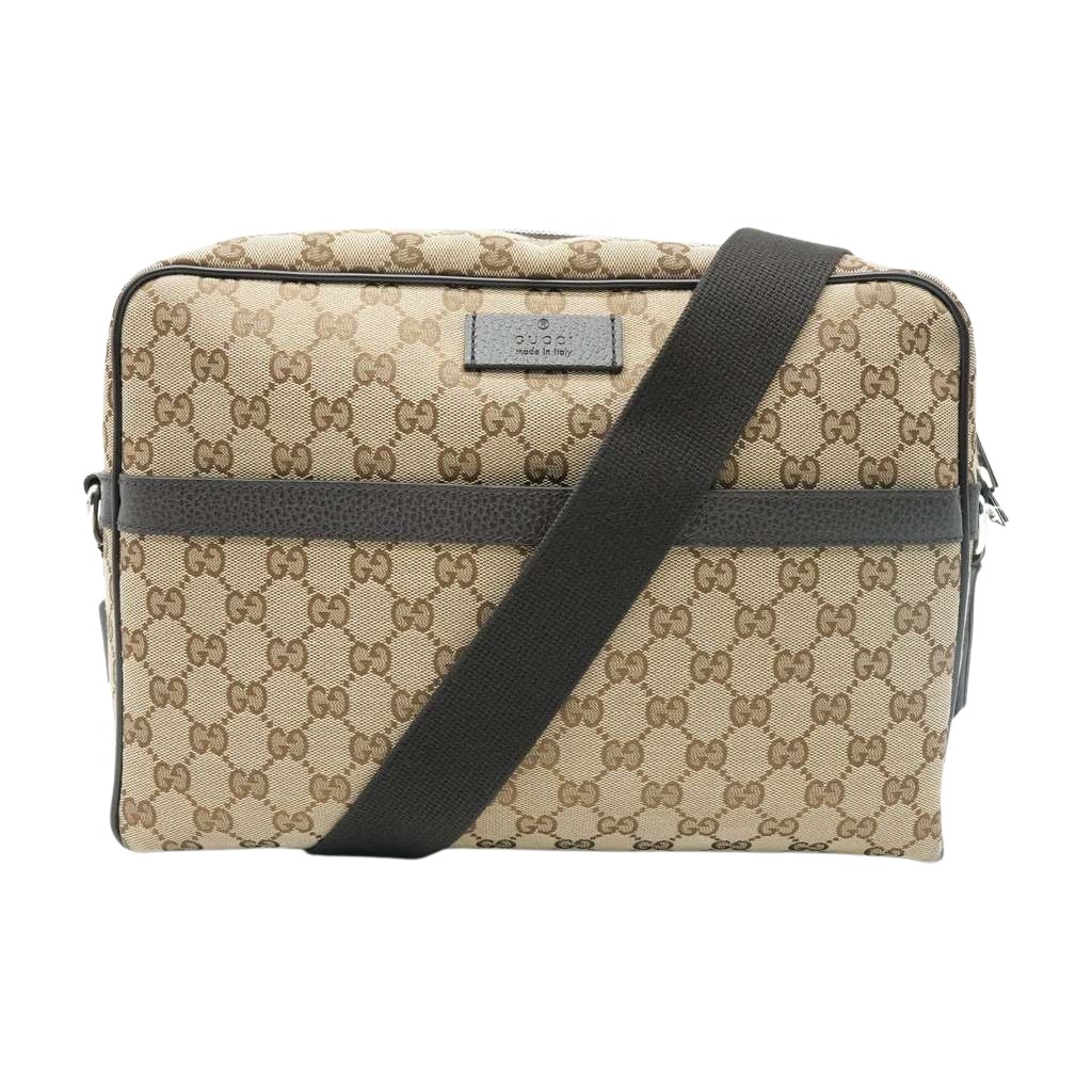 Gucci GG Canvas Messenger Bag Classic
