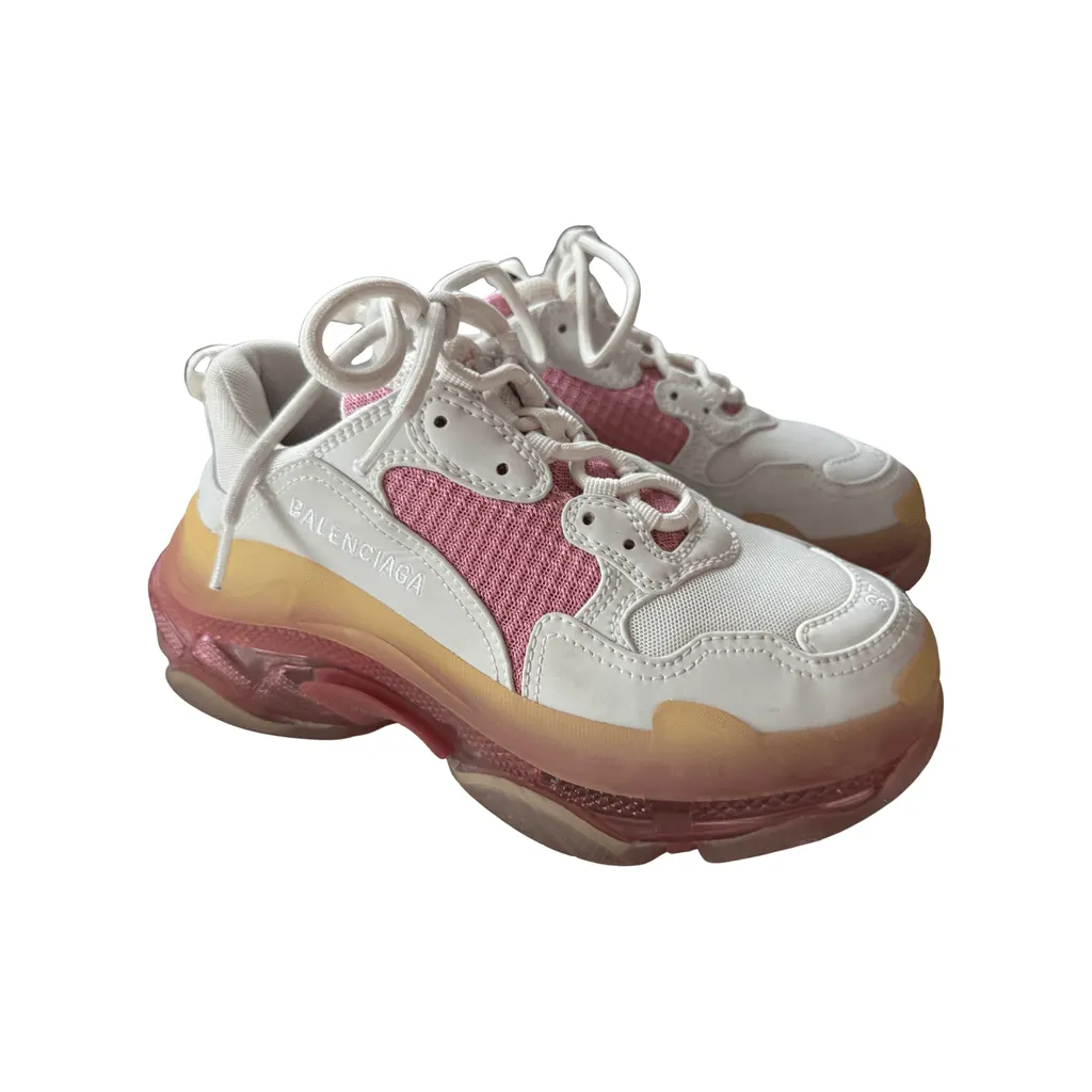 Balenciaga Triple S Sneakers White Very good - Front View