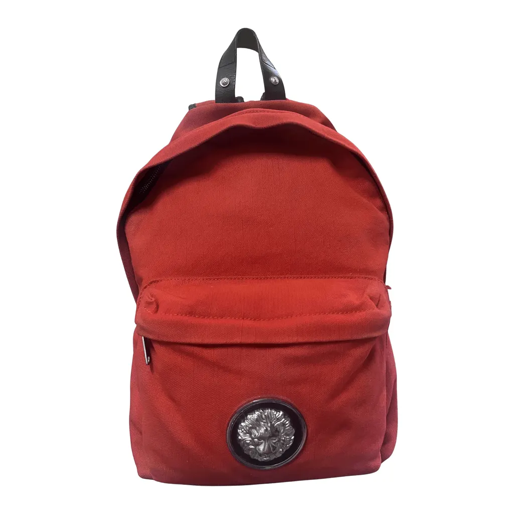 Gianni Versace Versus Versace Backpack Red Very good - Front View