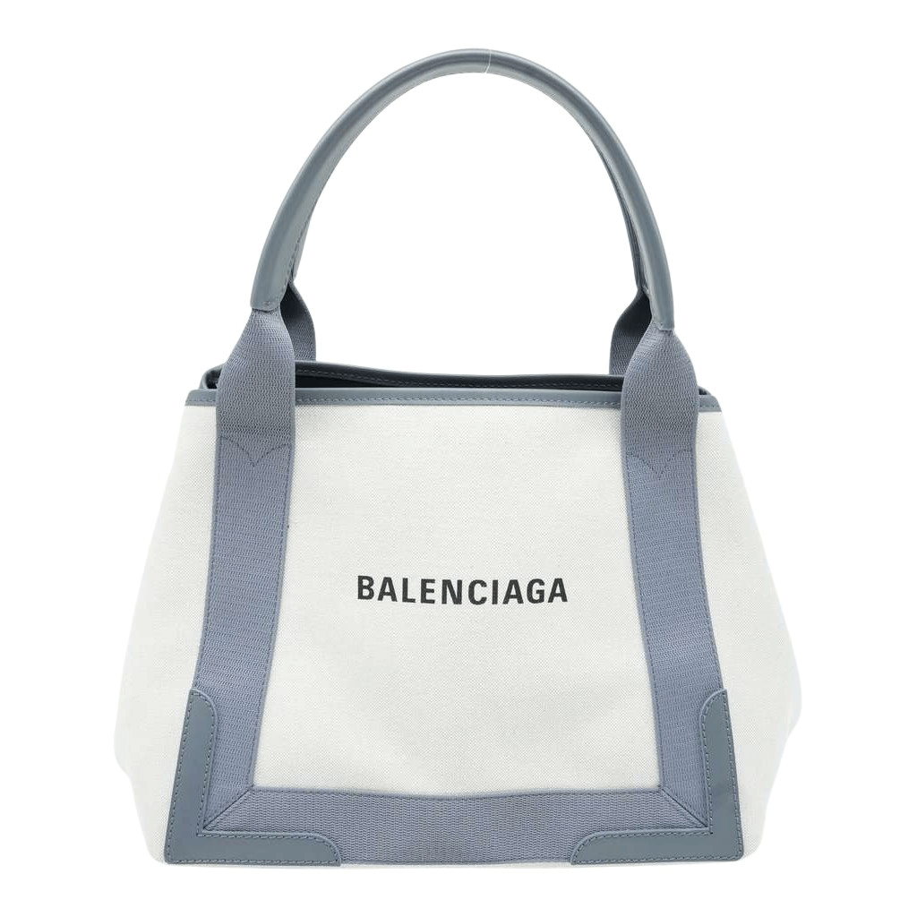 Balenciaga Navy XS Grey Cabas Bag