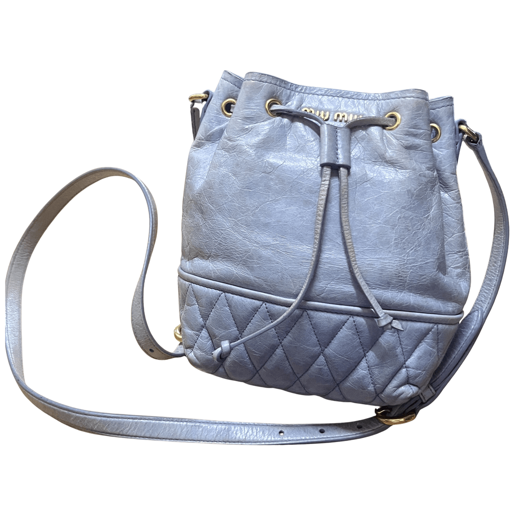 Miu Miu Matelasse Nappa