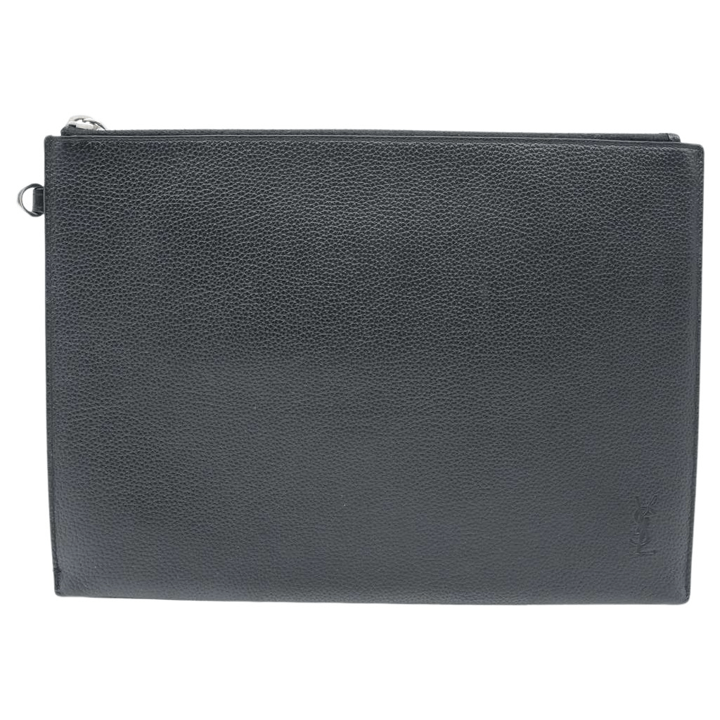 Saint Laurent Cassandre Leather Tablet Case