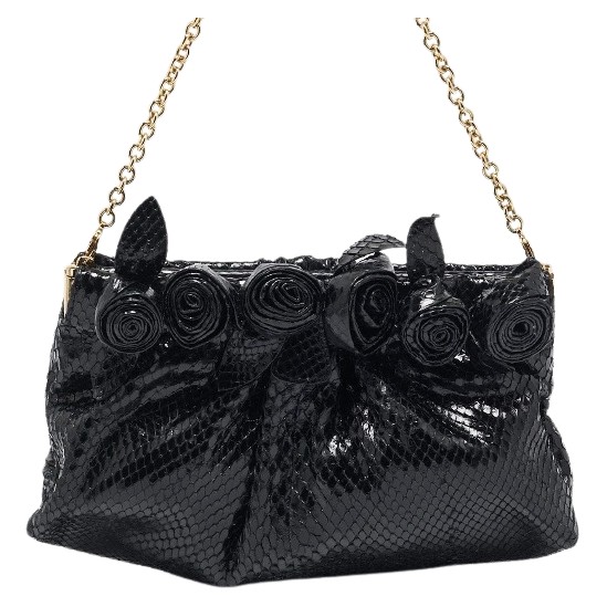 Valentino Python Clutch