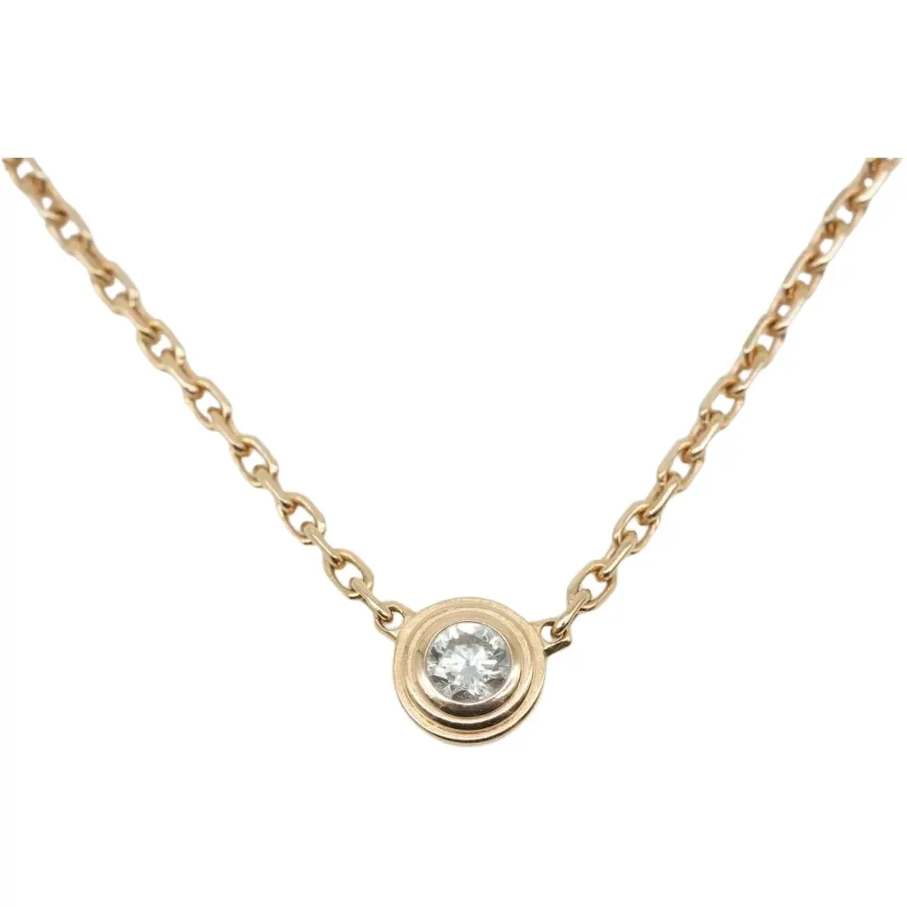 Cartier D'amour Pendant, Diamond, Mini model 2.1g Gold Good - Front View