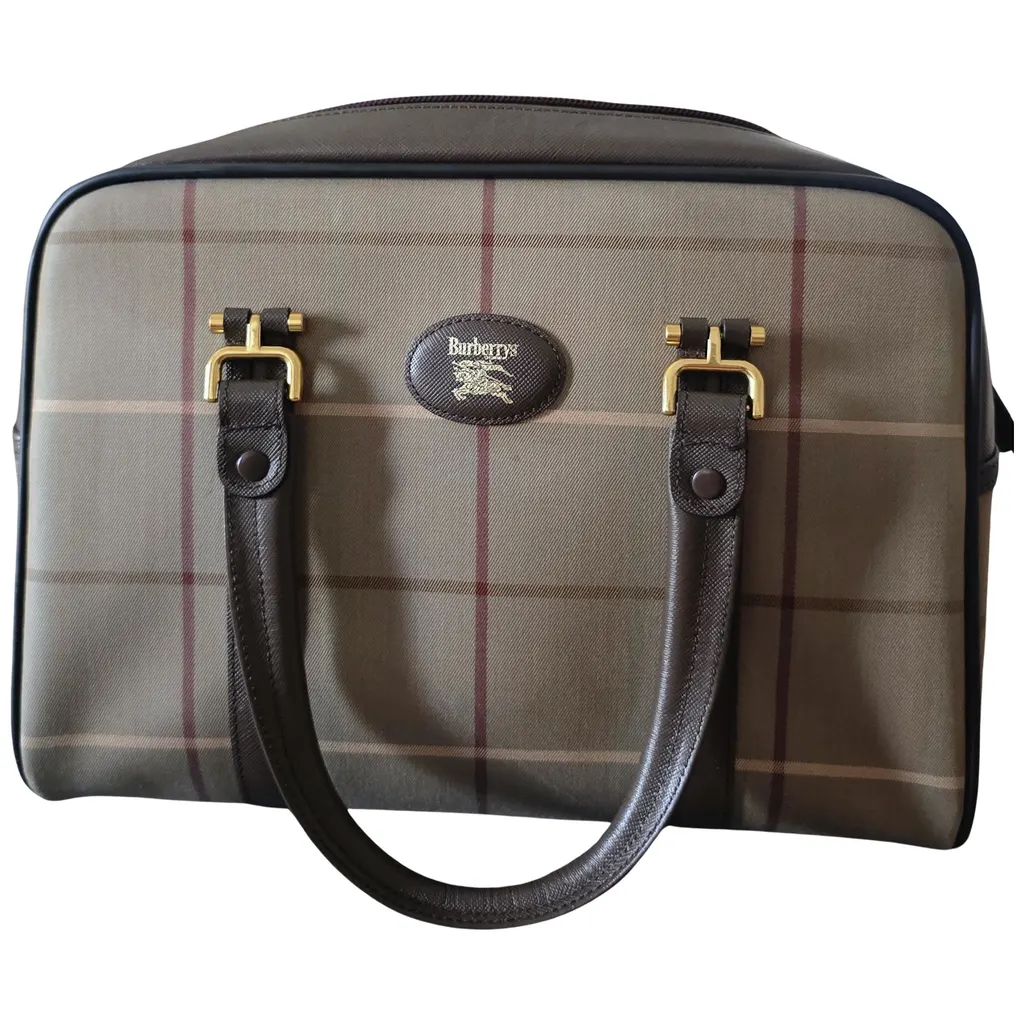 Burberry Burberry Nova Check Boston Brown Canvas Very good - Front View