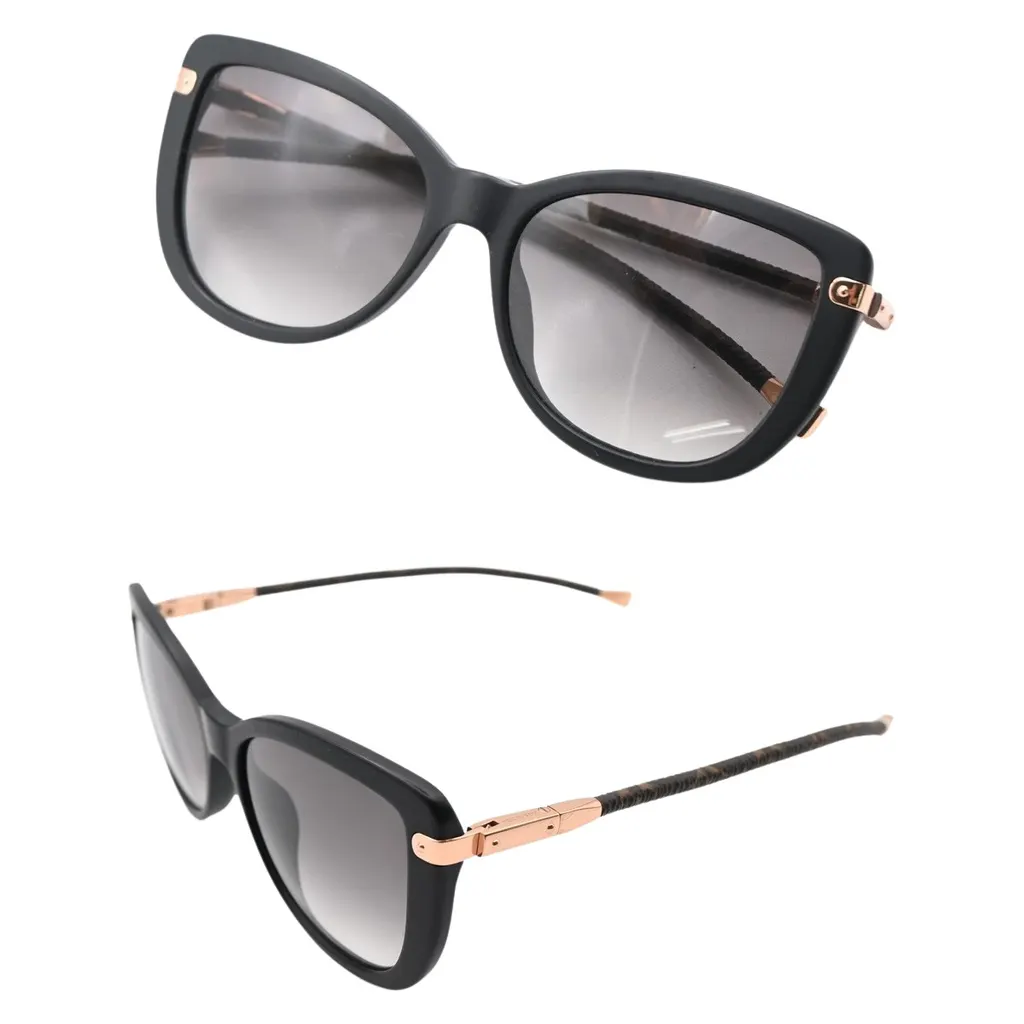 Louis Vuitton Charlotte Sunglasses Black Plastic Good - Front View