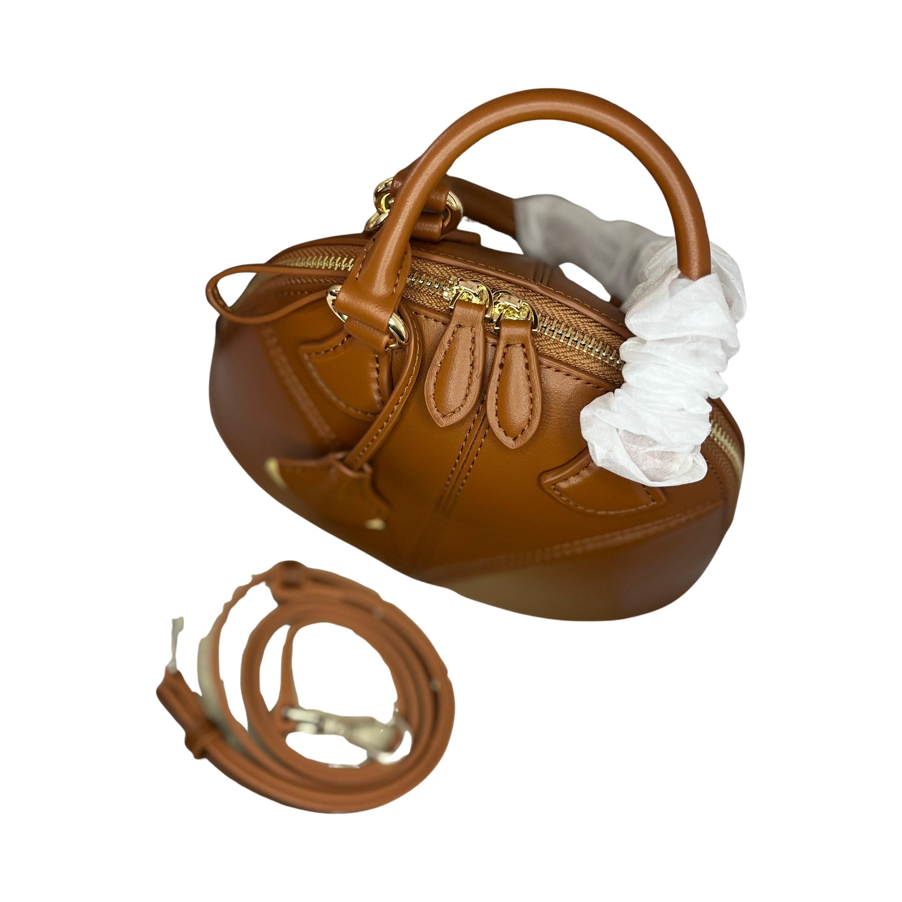Bulgari Goat brown Mini Bag