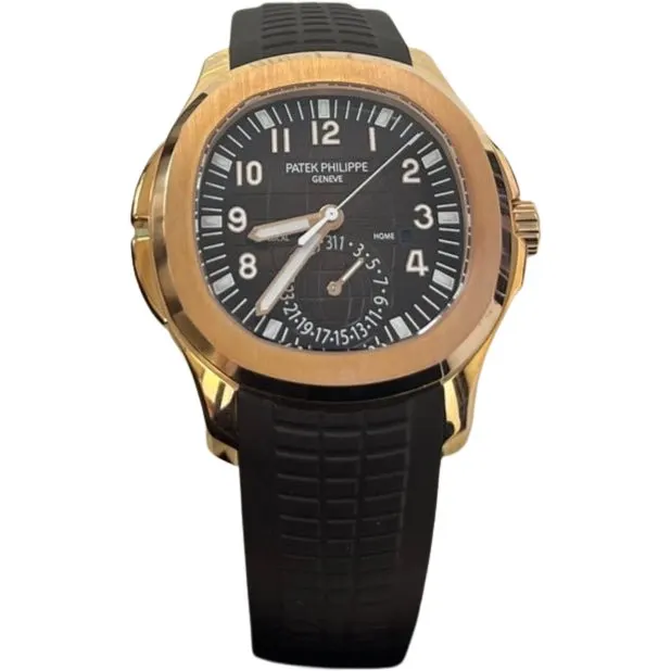 Patek Philippe Aquanaut Time Travel 42mm Pink Never worn - Front View