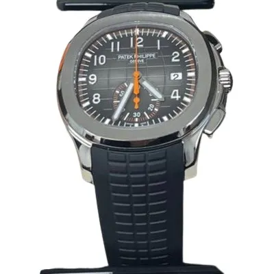 Patek Philippe Aquanaut Chronograph 42mm Black Never worn - Front View