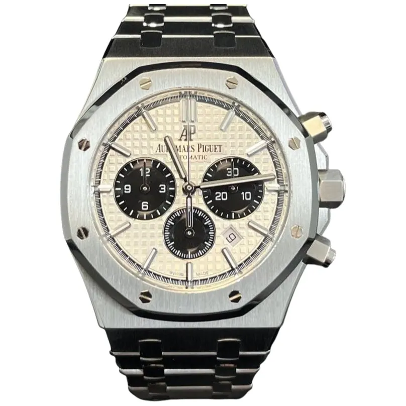 Audemars Piguet Royal Oak Selfwinding Chronograph 41mm Black Never worn - Front View