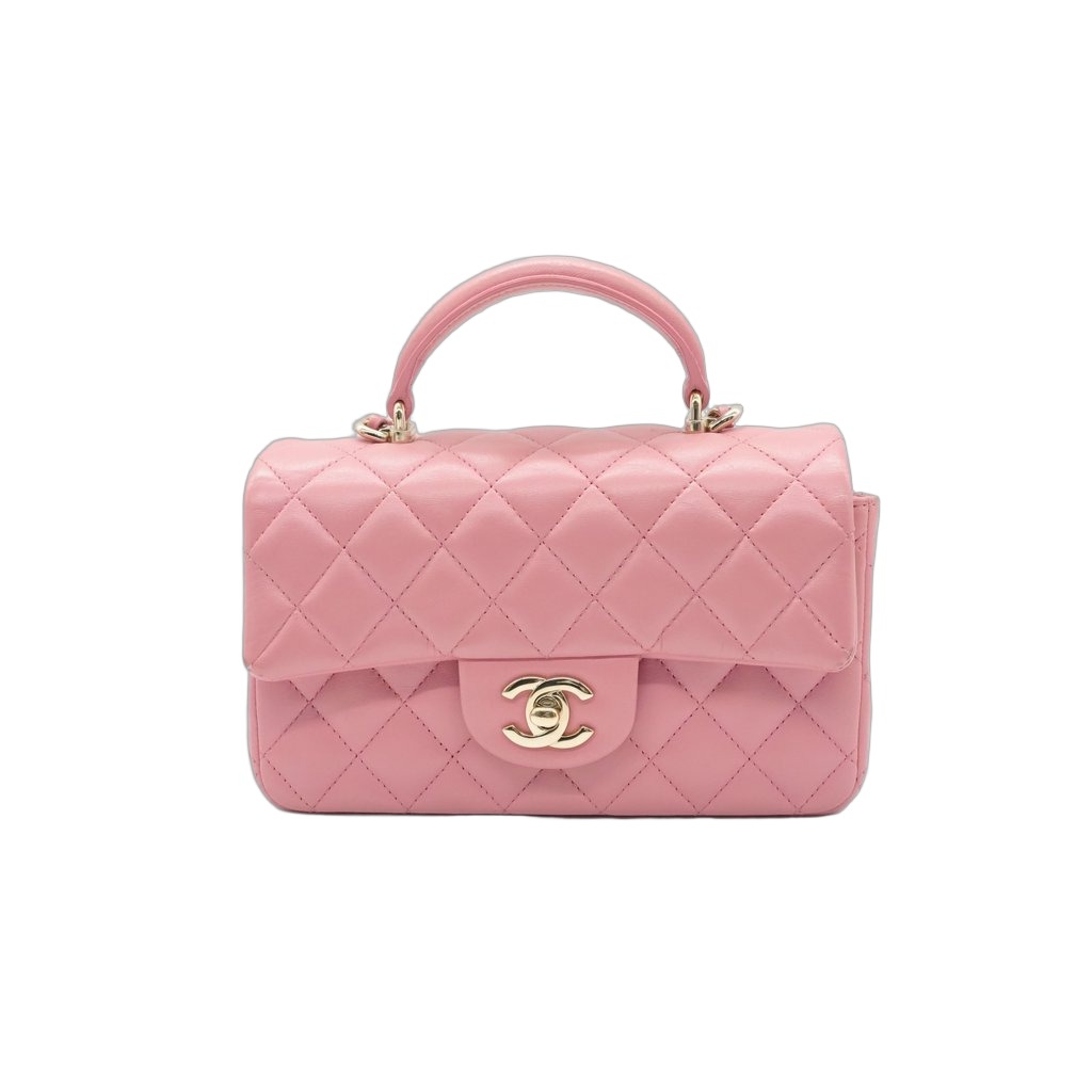 Chanel Single Flap Mini Pink