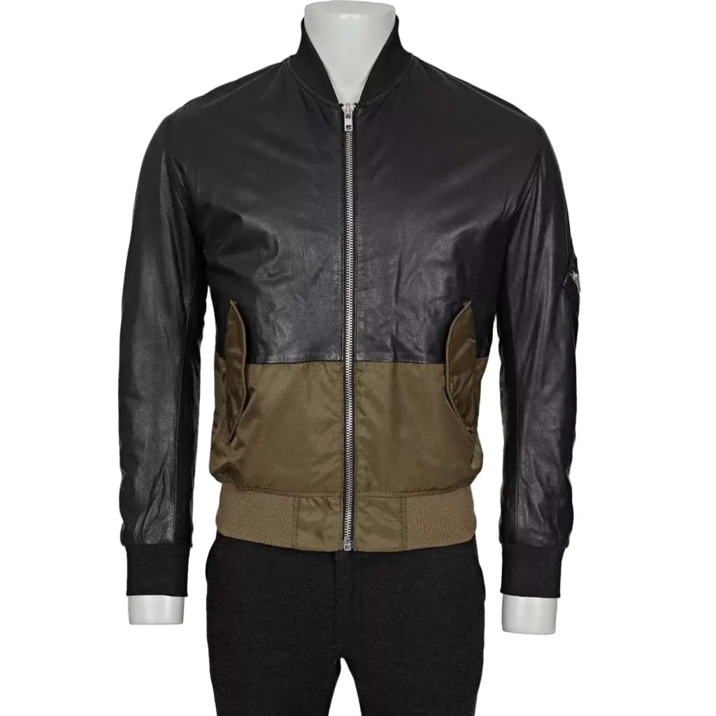 Alexander McQueen McQ Faux Jacket Black Very good - Front View
