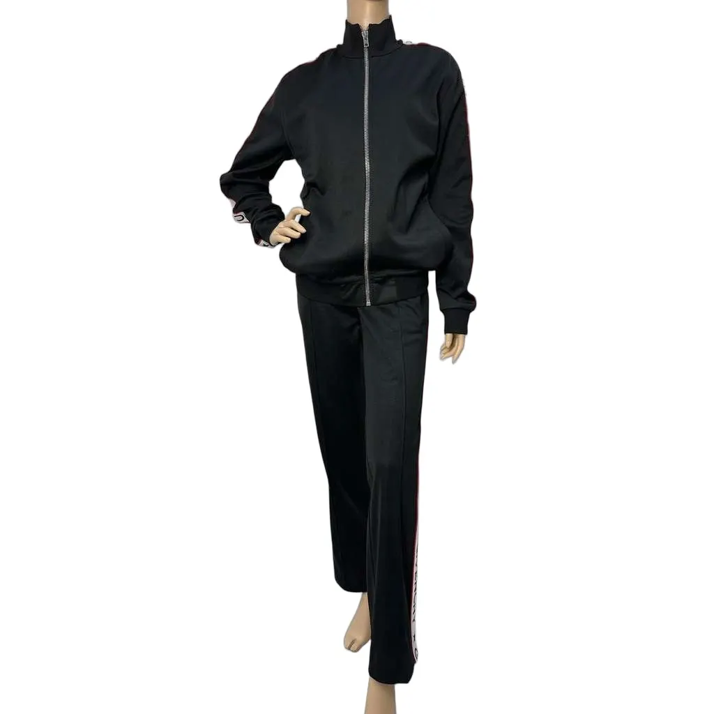 Givenchy Contrast Side Stripes Tracksuit Black Cotton Very good - Front View