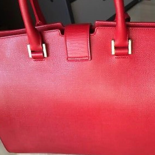 Saint Laurent Cabas Chyc tote bag - Back view