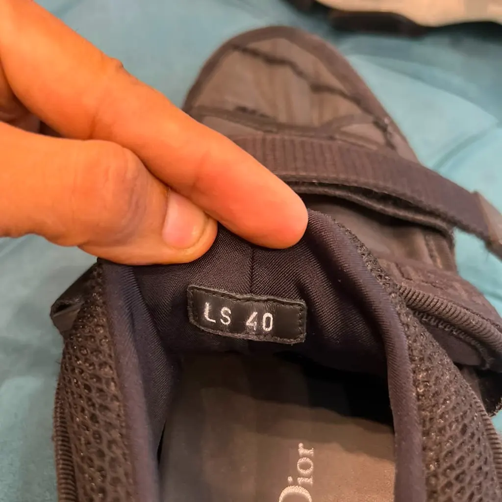 Dior Sneakers Anthracite Good - Box View