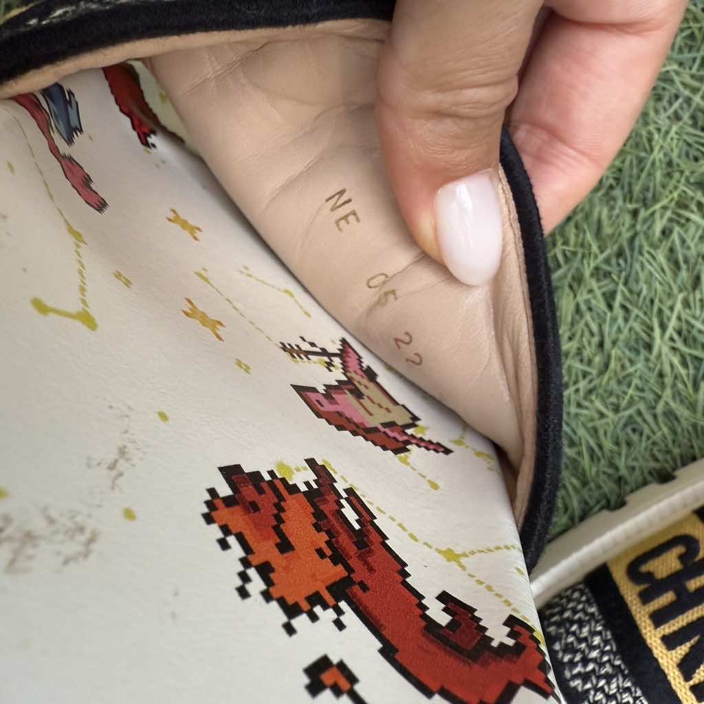 Dior Zodiac Slipers - Back view