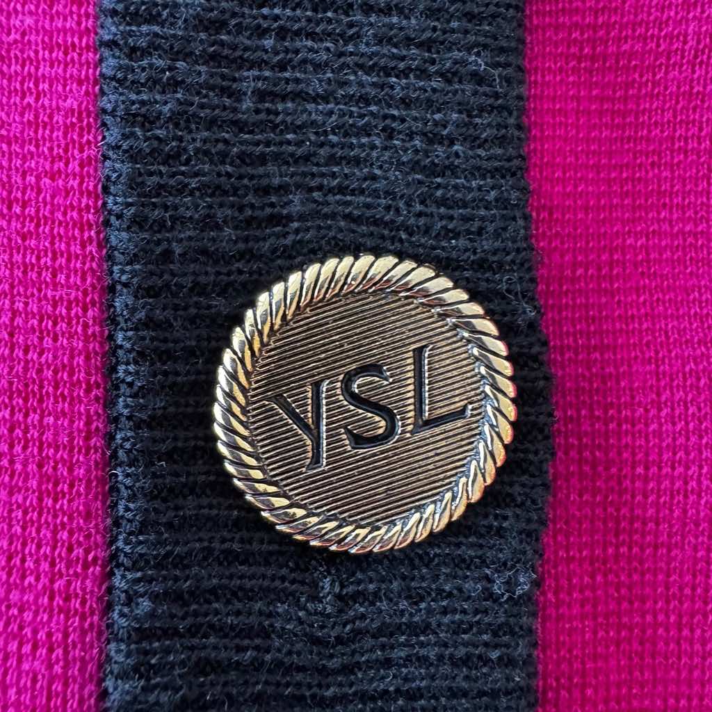 Saint Laurent Pink Cardigan - Detail 2