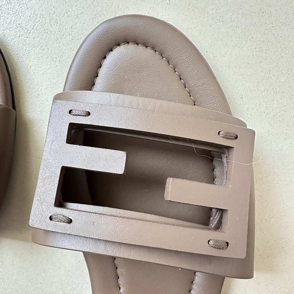 Fendi Baguette Slides - Side view