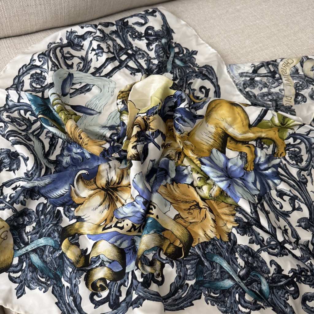 Dior Silk Scarf - Detail 1