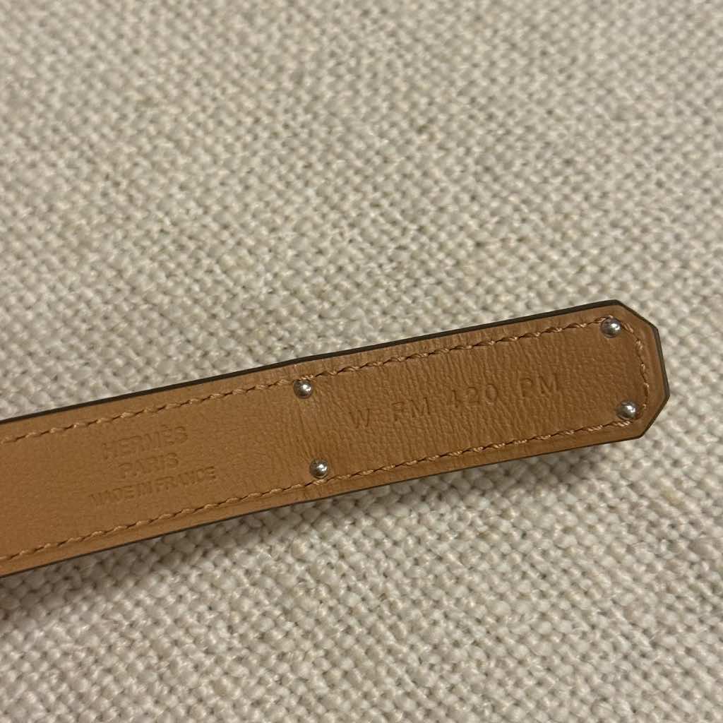 Hermès H Kelly belt - Back view