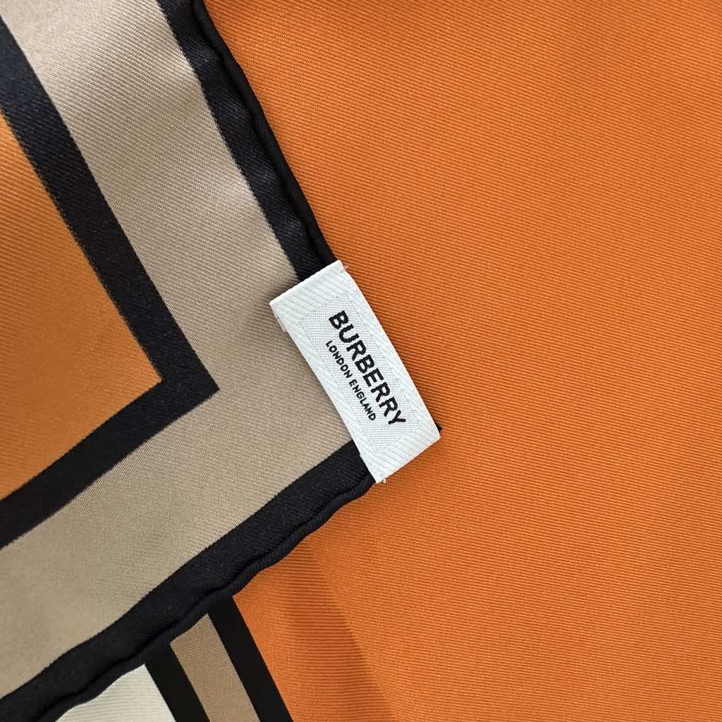 Burberry Silk Scarf - Side view