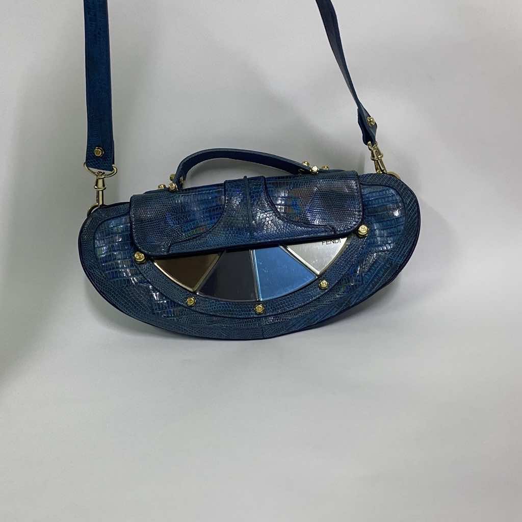 Fendi Mirrored Clutch - Side view