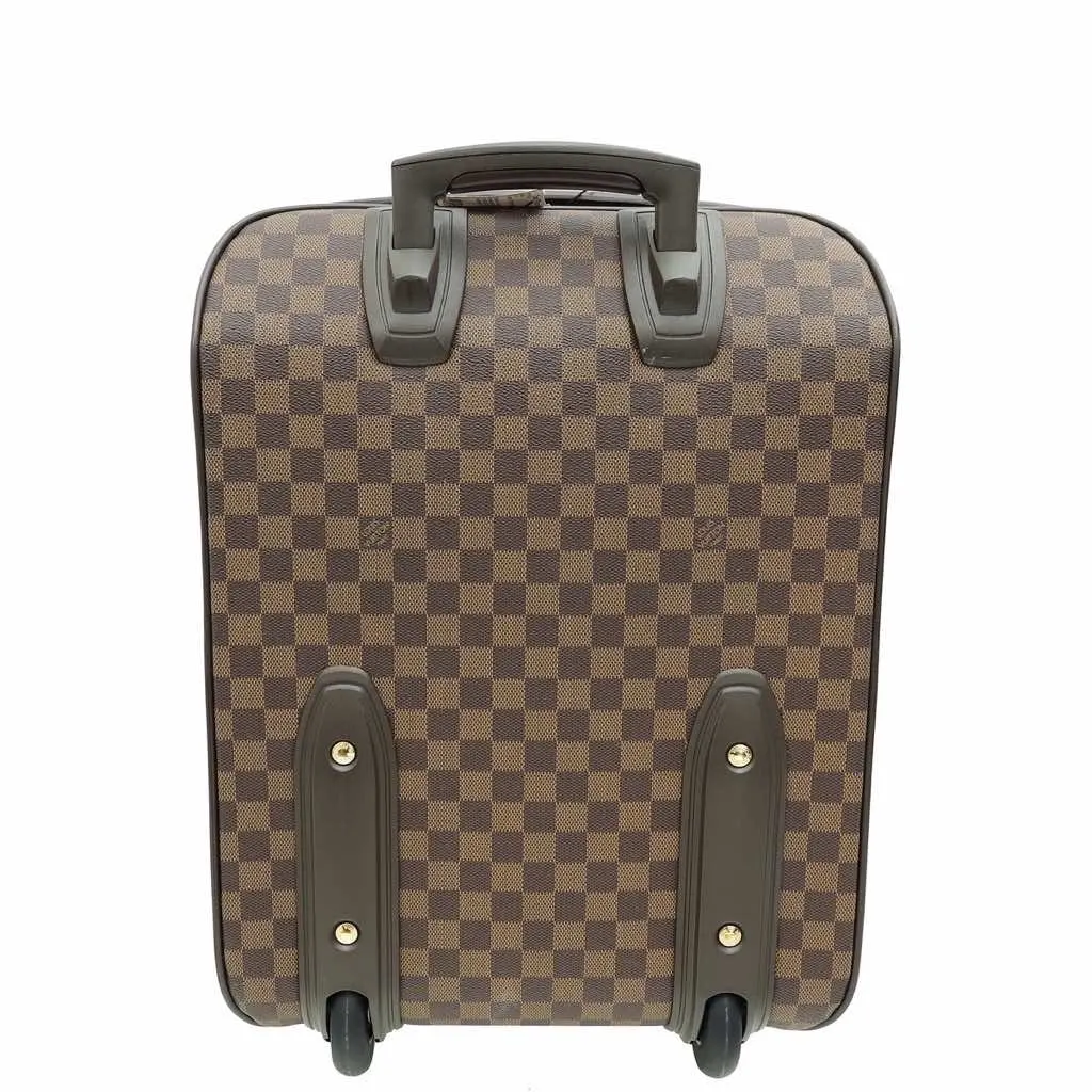 Louis Vuitton Pegase 45 Brown Canvas Gold Very good - Back View