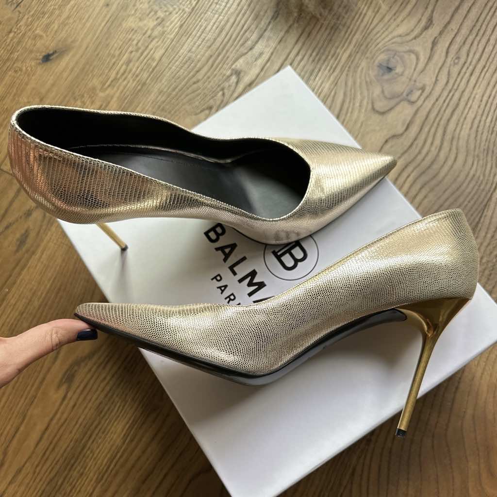 Balmain Lamb Leather PUMPS - Detail 1