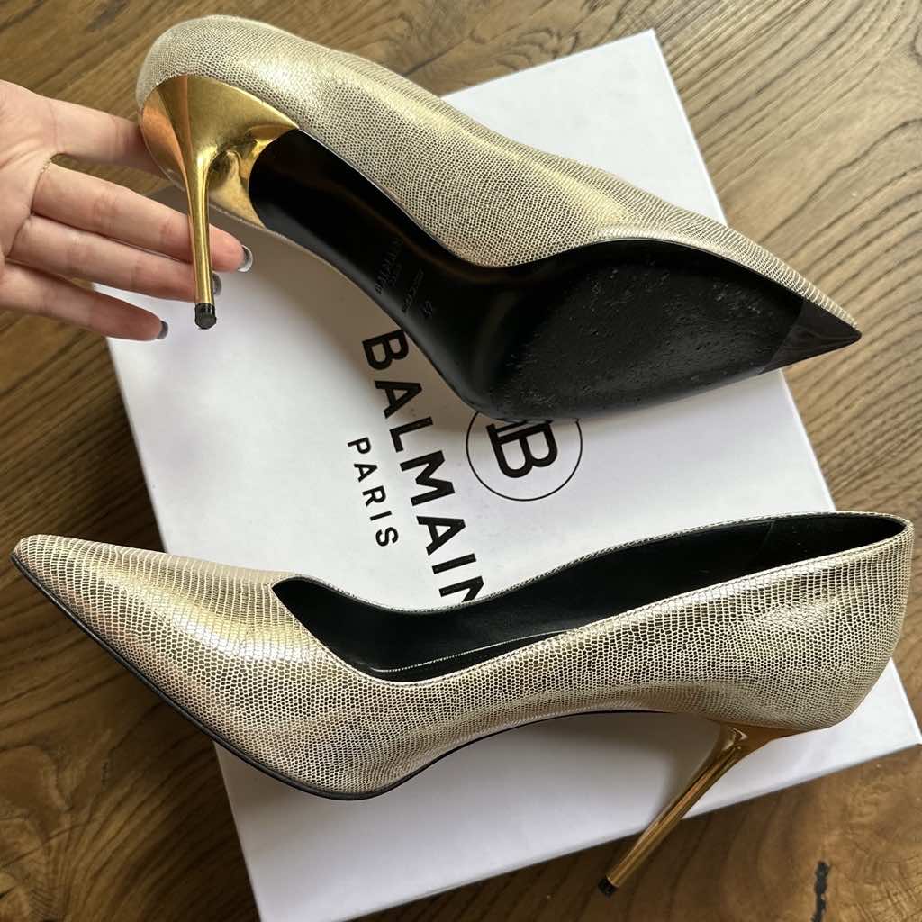 Balmain Lamb Leather PUMPS - Detail 2