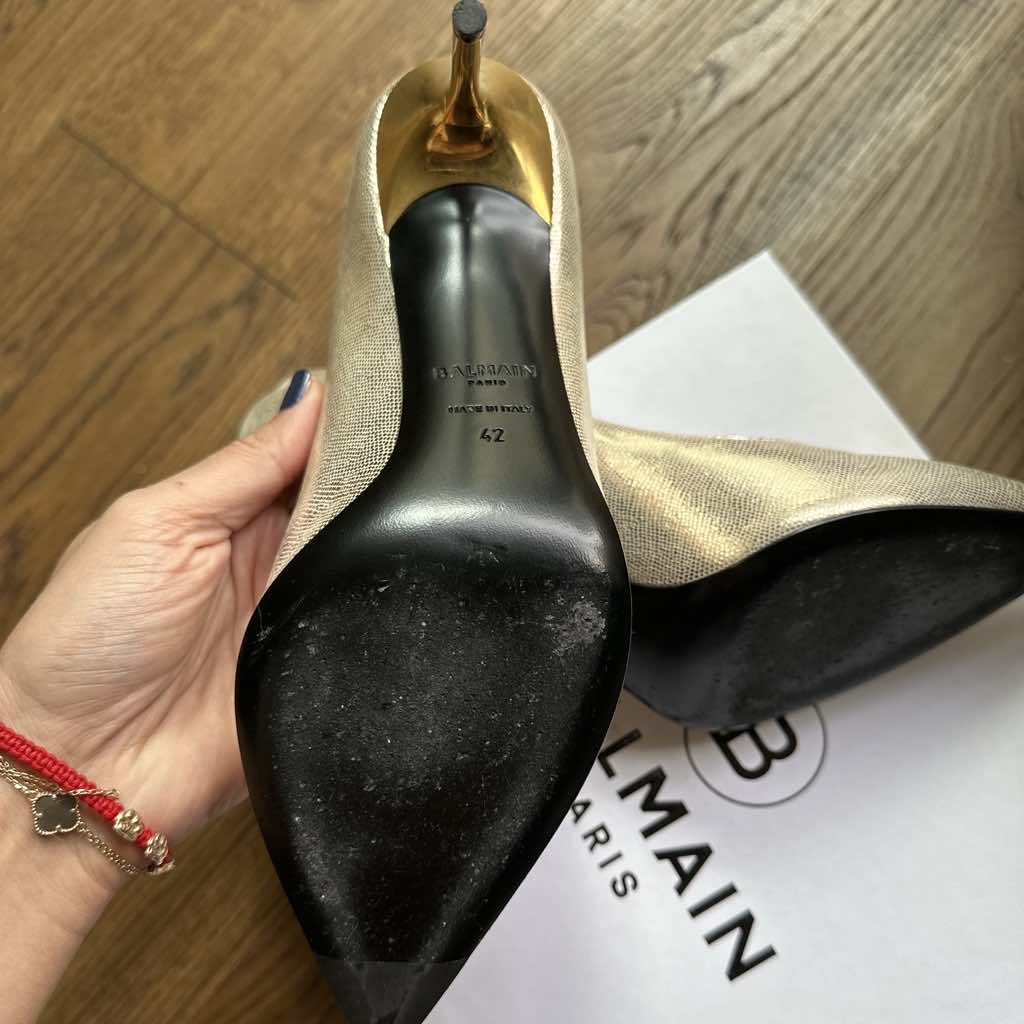 Balmain Lamb Leather PUMPS - Image 10
