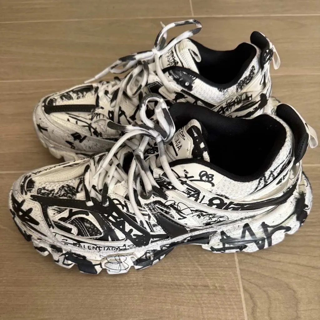 Balenciaga Track White Very good - Back View