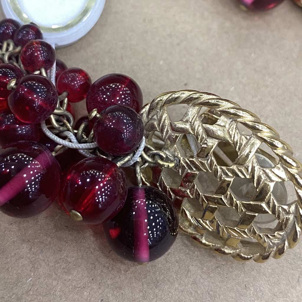 Christian Dior Vintage Earrings - Back view