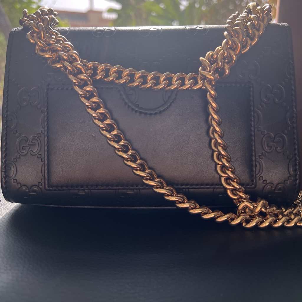 Gucci Guccissima padlock  - Back view