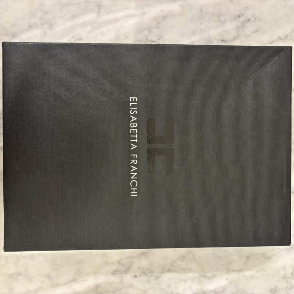 Elisabetta Franchi EF velvet pumps - Detail 2