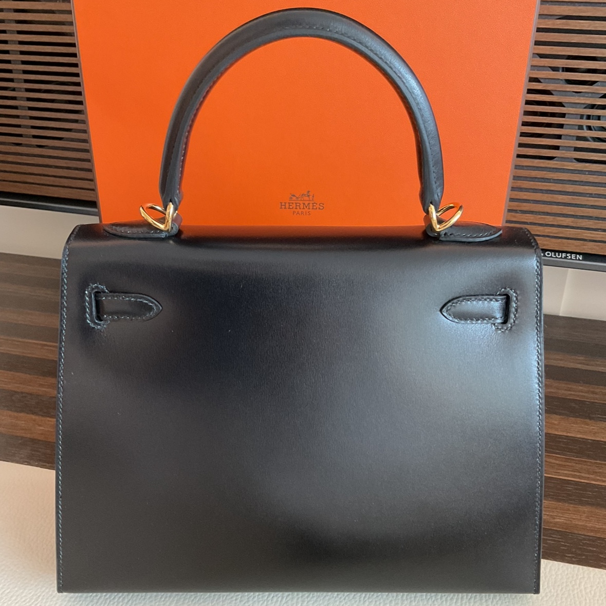 Hermès Kelly 25 Gold hardware - Back view