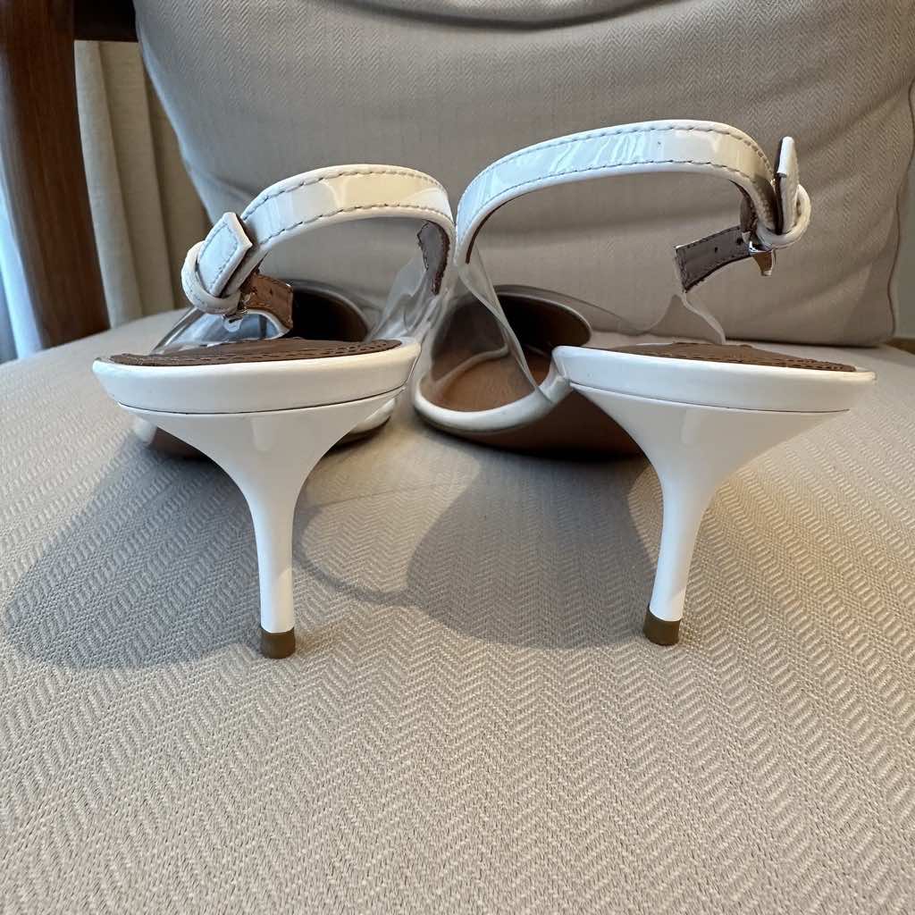 Alaïa Heart Sling back Pumps - Back view