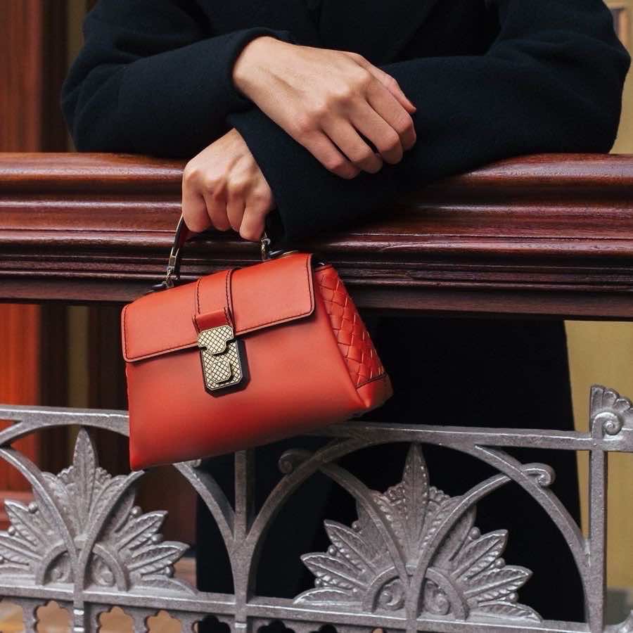 Bottega Veneta Nappa Small Piazza - Detail 1