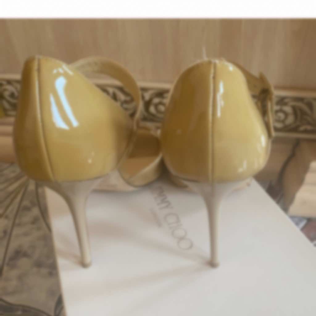 Jimmy Choo Ankle Strap Sandals  - Back view