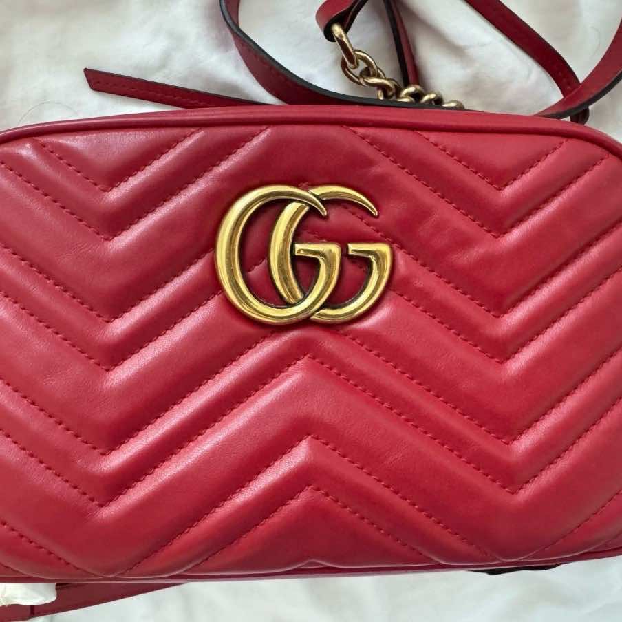 Gucci Marmont Camera Bag - Back view