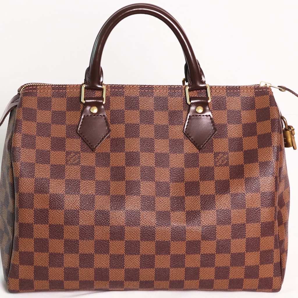 Louis Vuitton Damier Ebene Speedy 30 - Back view
