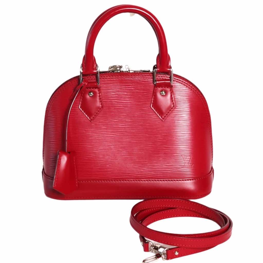 Louis Vuitton Fuschia Epi Alma BB