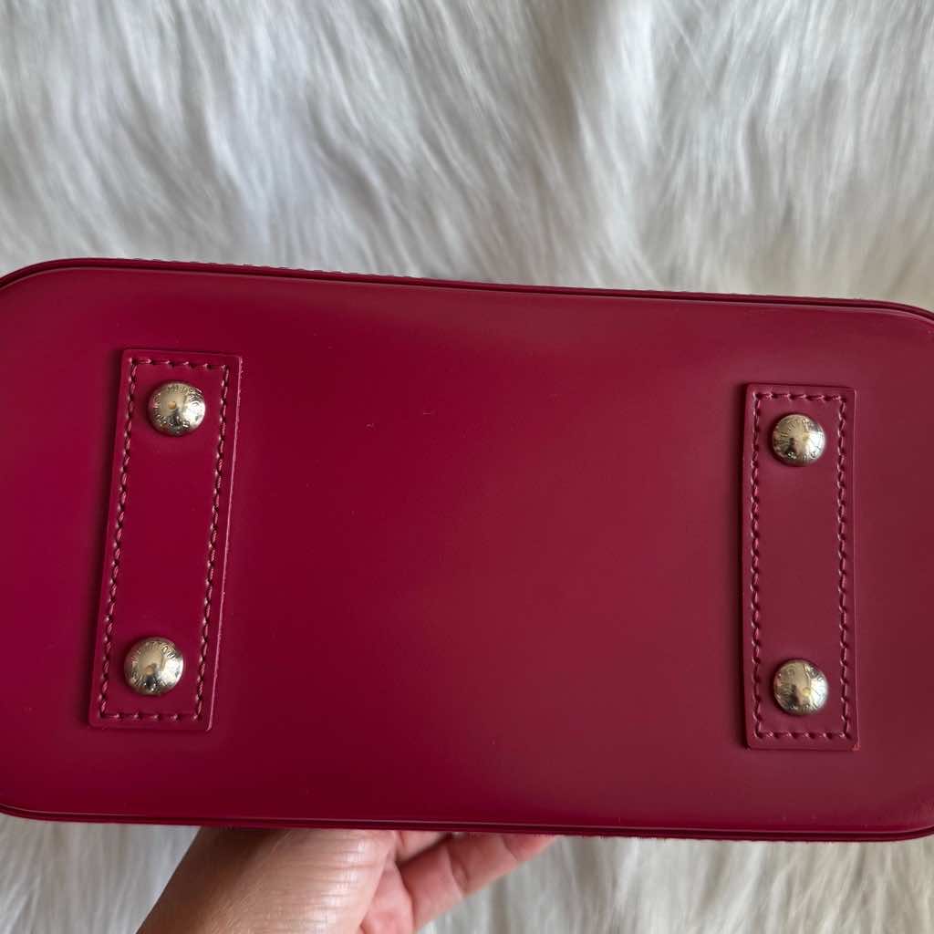 Louis Vuitton Fuschia Epi Alma BB - Image 6