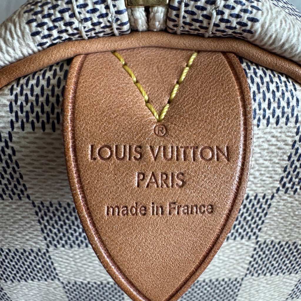 Louis Vuitton Damier Azur Speedy 30 - Image 12
