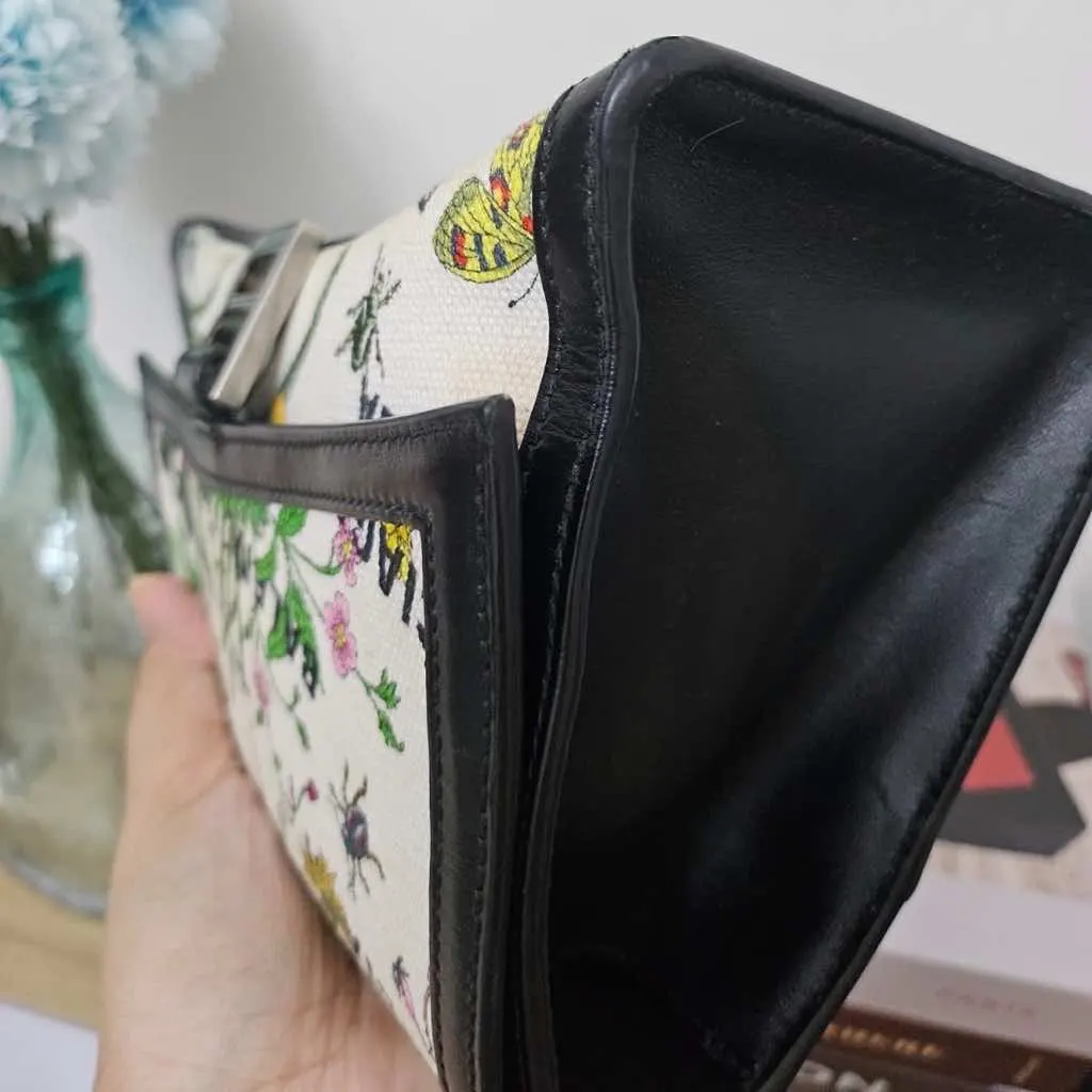 Gucci x Balenciaga Hacker Hourglass MultiColor Canvas Silver Good - Box View